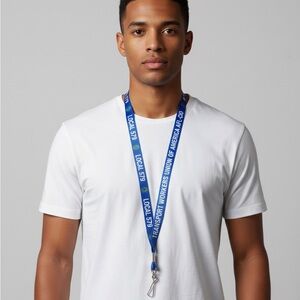 JetBlue B6 TWU Local 579 AFL-CIO Flight Attendant Union Lanyard